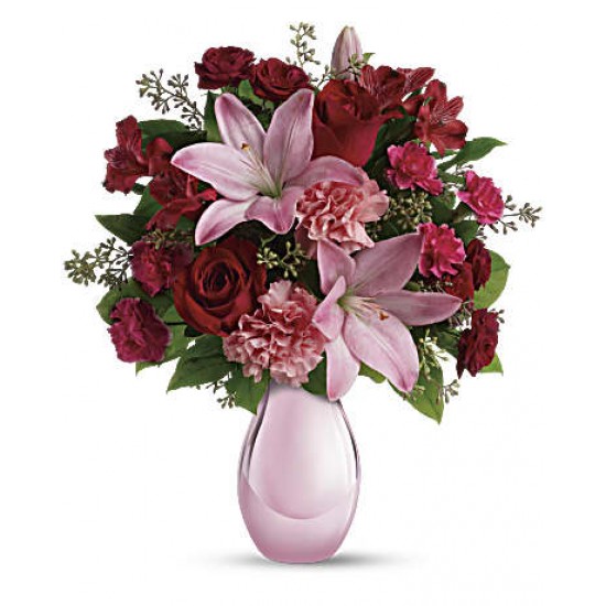 Roses and Pearls Bouquet